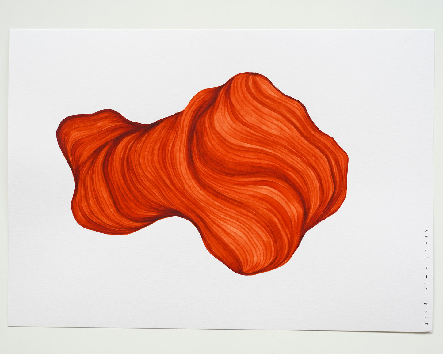 Original marker drawing (A3)