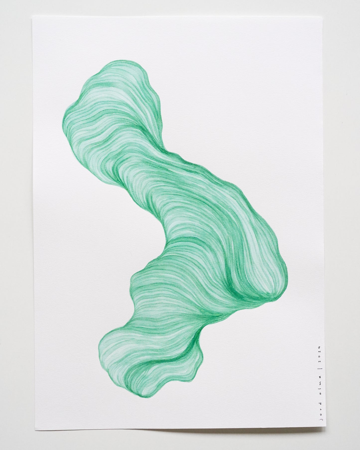 Original marker drawing (A3)