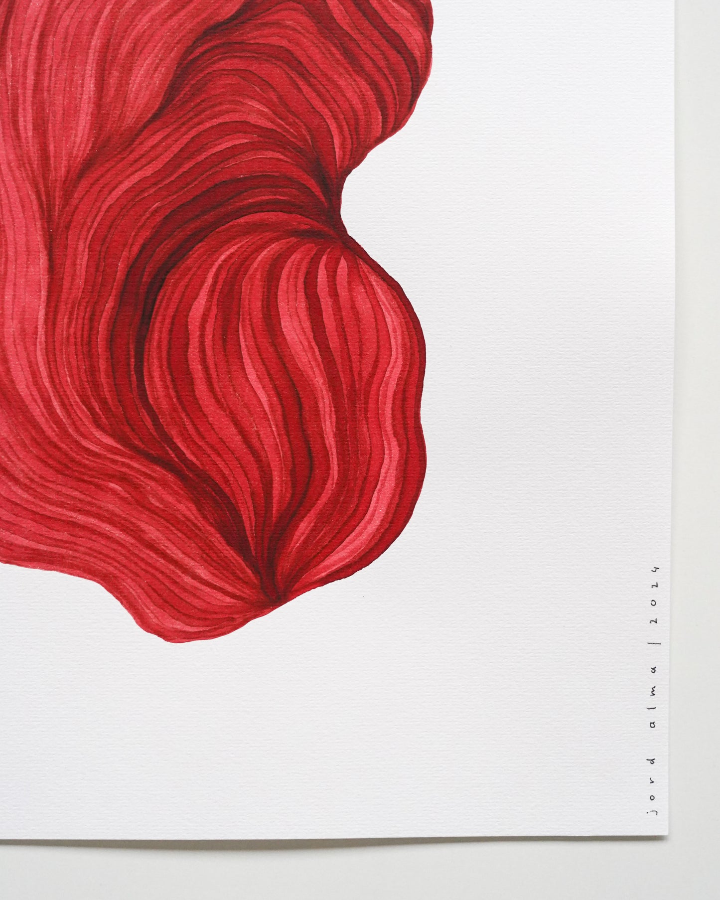 Original marker drawing (A3)