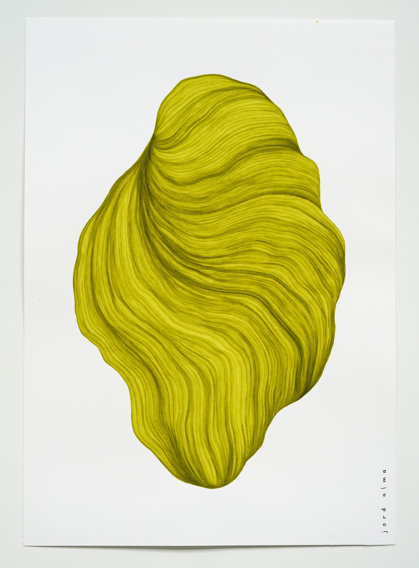 Original marker drawing (A2)