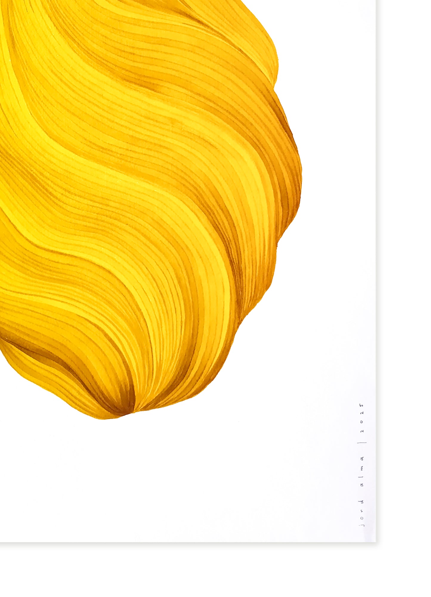 Original marker drawing (A2)