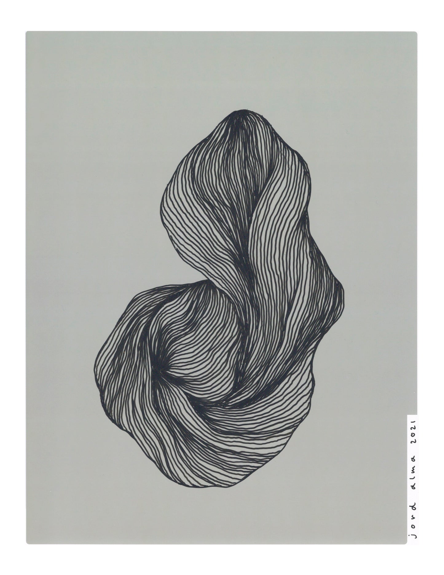 Original pen drawing 24x30cm
