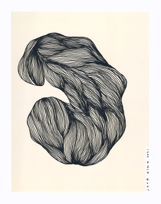 Original pen drawing 24x30cm