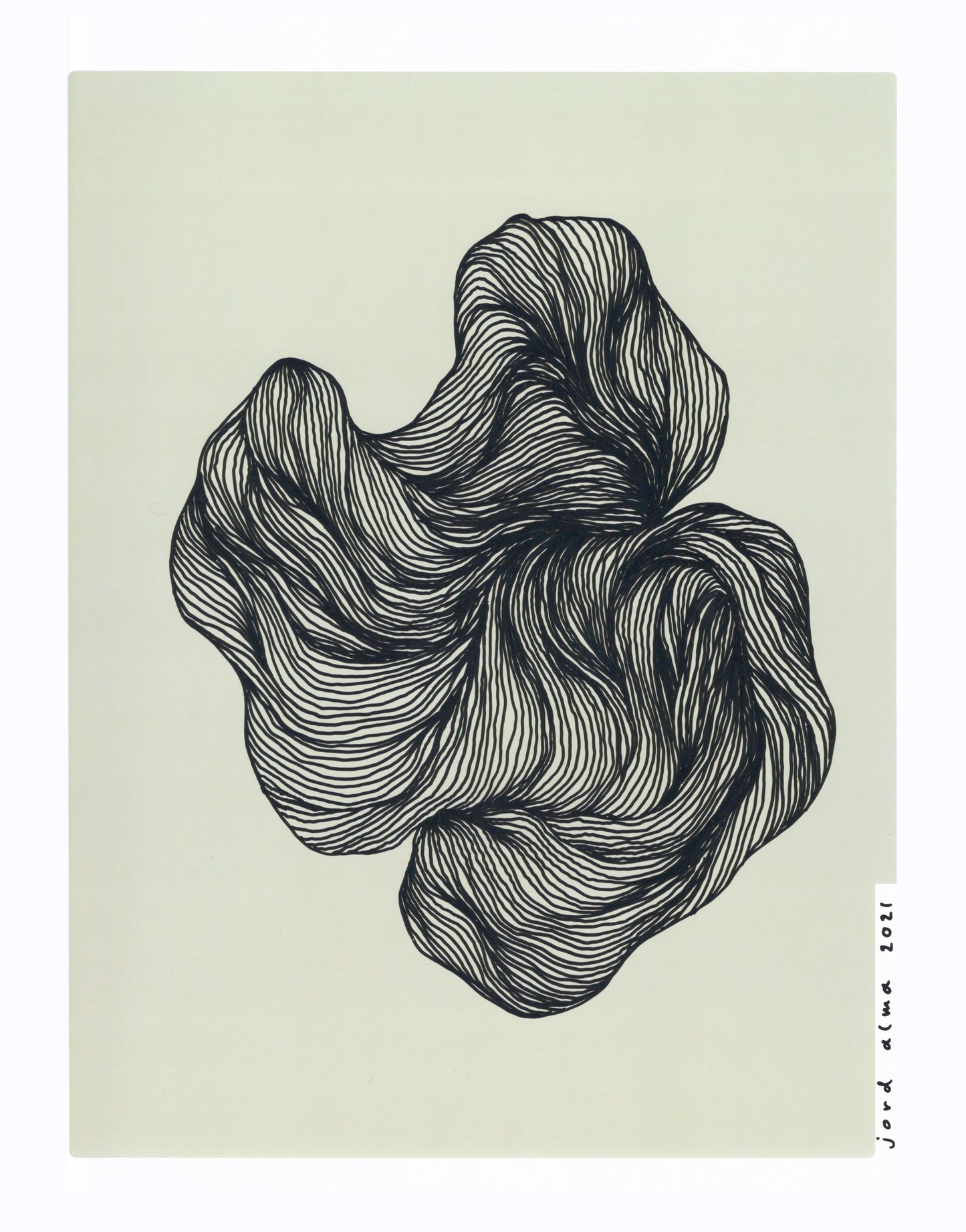 Original pen drawing 24x30cm